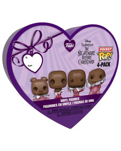 Σετ μίνι φιγούρες  Funko Pocket POP! Disney: Nightmare Before Christmas - Happy Valentine's Day Box - 3