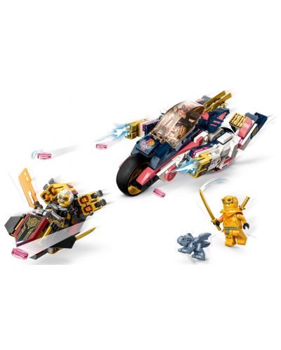 Κατασκευαστής LEGO Ninjago - Transforming Robot and Racing Bike (71792) - 3