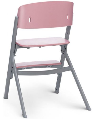 Σετ καρέκλα φαγητού και ξαπλώστρα KinderKraft - Livy και Calmee, ροζ - 5