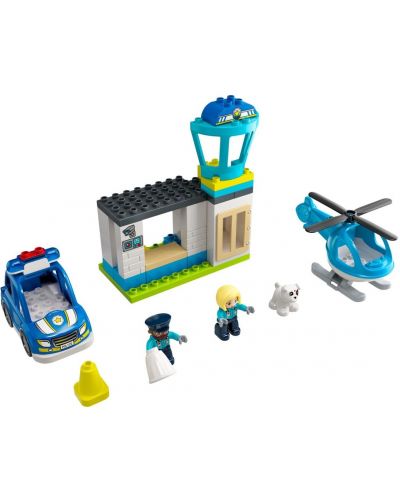 Κατασκευαστής Lego Duplo Town - Αστυνομικό τμήμα και ελικόπτερο (10959) - 3