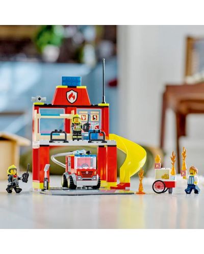 Κατασκευαστής LEGO City -Πυροσβεστική και φορτηγό  (60375) - 6