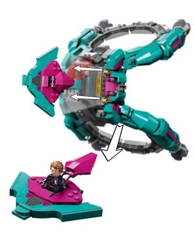 Κατασκευαστής LEGO Marvel Super Heroes -Το νέο πλοίο The Guardians (76255) - 8