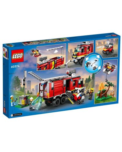 Κατασκευαστής LEGO  City - Πυροσβεστικό όχημα  (60374) - 2