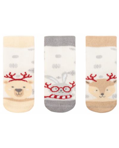 Χριστουγεννιάτικες θερμικές κάλτσες KikkaBoo - Polar Christmas, 1-2 ετών - 2