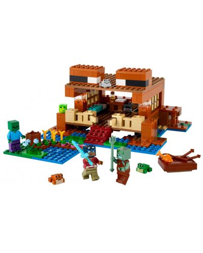Κατασκευαστής LEGO Minecraft - Το σπίτι του βατράχου (21256) - 3