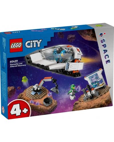 Κατασκευαστής LEGO City - Διαστημόπλοιο και έυρεση αστεροειδών (60429) - 1