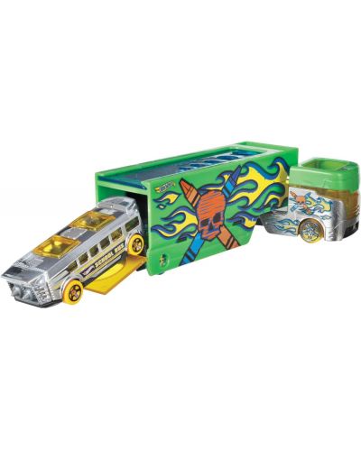 Σετ Mattel Hot Wheels Super Rigs - Φορτηγό και αυτοκίνητο. ποικιλία - 9