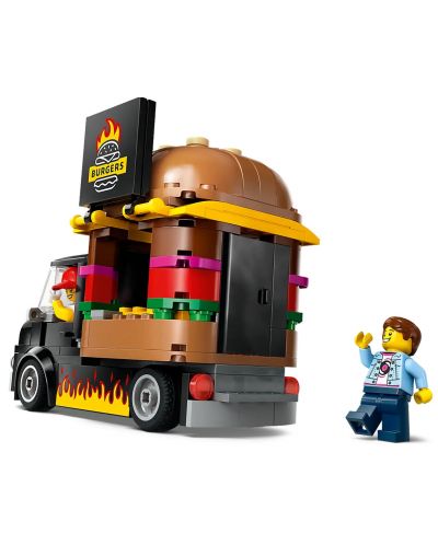 Κατασκευαστής LEGO City - Φορτηγό για burger (60404) - 5