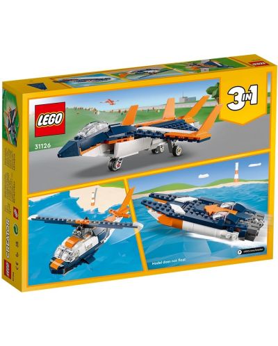 Κατασκευαστής Lego Creator - Υπερηχητικό αεροσκάφος (31126) - 10