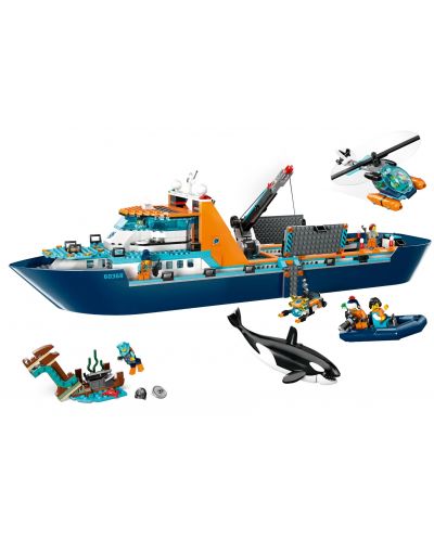 Κατασκευαστής LEGO City -Αρκτικό ερευνητικό σκάφος (60368) - 3