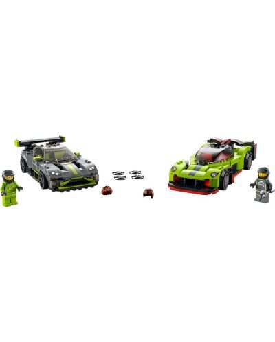 Κατασκευαστής Lego Speed Champions - Aston Martin Valkyrie AMR Pro и Vantage GT3 (76910) - 3