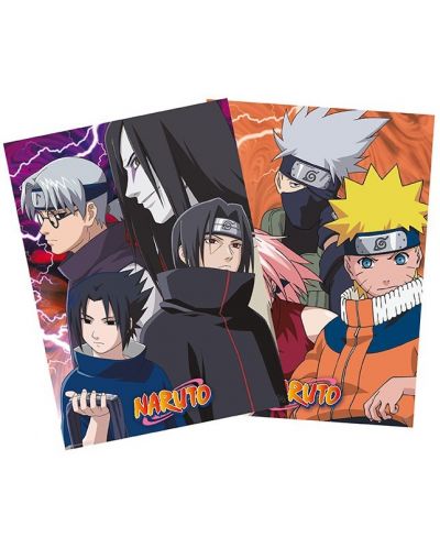Σετ μίνι αφίσες  GB eye Animation: Naruto - Konoha Ninjas & Deserters - 1