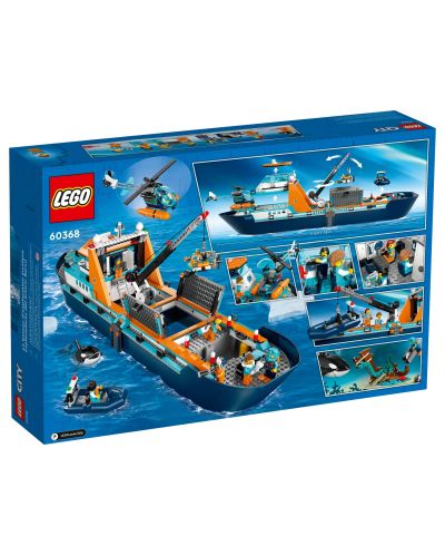 Κατασκευαστής LEGO City -Αρκτικό ερευνητικό σκάφος (60368) - 10