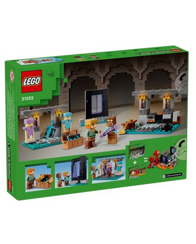 Κατασκευαστής LEGO Minecraft - Το οπλοστάσιο(21252) - 2