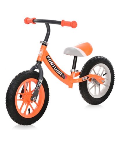 Ποδήλατο ισορροπίας Lorelli - Fortuna, με φωτιζόμενες ζάντες, γκρι και πορτοκαλί - 1