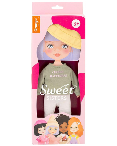 Σετ ρούχων κούκλας Orange Toys Sweet Sisters - Πράσινο φούτερ - 1