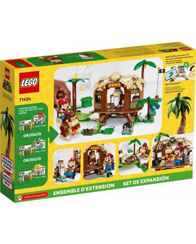  Κατασκευαστής  προσθήκη  LEGO Super Mario -Donkey Kong's Treehouse (71424) - 6