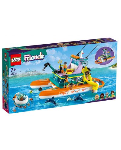 Κατασκευαστής LEGO Friends - Ναυαγοσωστικό σκάφος (41734) - 1
