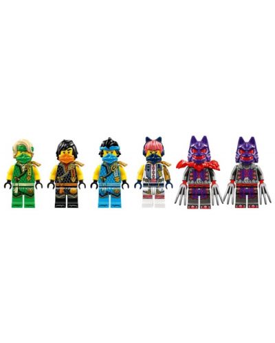 Κατασκευαστής LEGO Ninjago - Συνδυαστικό όχημα της Ομάδας Νίντζα (71820) - 6