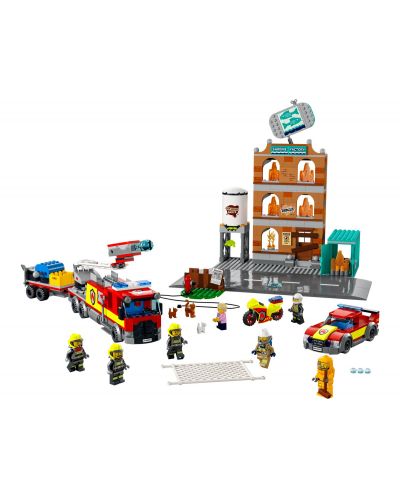 Κατασκευαστής Lego City - Πυροσβεστική Υπηρεσία (60321) - 2