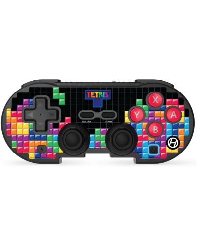 Χειριστήριο Hyperkin - Pixel Art Bluetooth, Tetrimino Stack Edition, ασύρματο (Nintendo Switch/PC) - 1