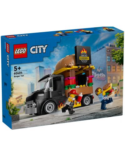 Κατασκευαστής LEGO City - Φορτηγό για burger (60404) - 1