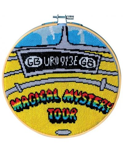 Σετ κεντήματος  Eaglemoss Music: The Beatles - Magical Mystery Tour Bus - 2