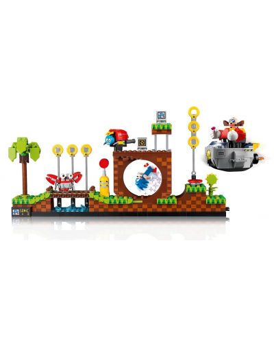 Κατασκευαστής Lego Ideas - Σόνικ, Πράσινη Λοφώδης Περιοχή (21331) - 2