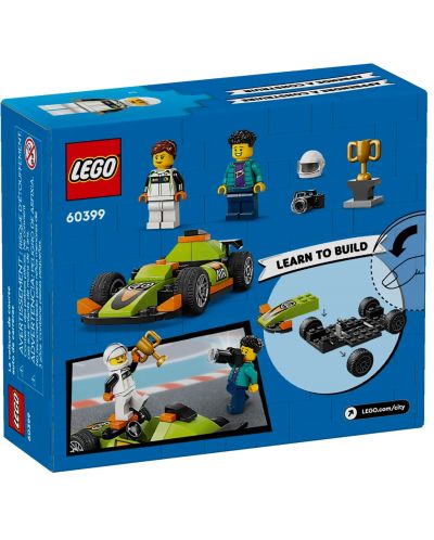 Κατασκευαστής LEGO City - Πράσινο αγωνιστικό αυτοκίνητο(60399) - 2