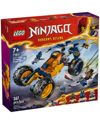 Κατασκευαστής LEGO Ninjago - Arin's Ninja Off-Road Buggy Car (71811) (71811) - 1