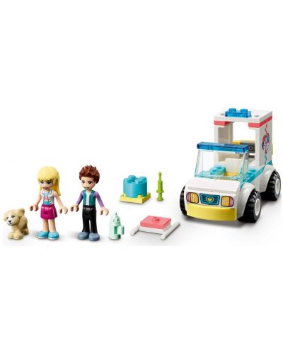 Κατασκευαστής Lego Friends - Ασθενοφόρο κτηνιατρικής κλινικής (41694) - 4