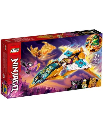 Κατασκευή Lego Ninjago - Το Χρυσό αεροπλάνο του Ζέιν (71770) - 1