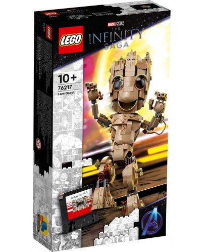Κατασκευή Lego Marvel Super Heroes - Είμαι ο Groot (76217) - 1