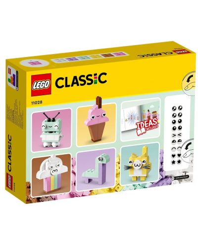 Κατασκευαστής LEGO Classic -Δημιουργική διασκέδαση με παστέλ - 2