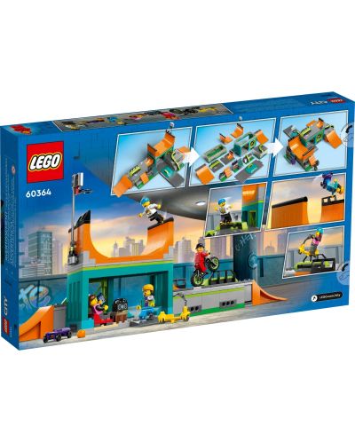 Κατασκευαστής LEGO City -Street Skapark (60364) - 10