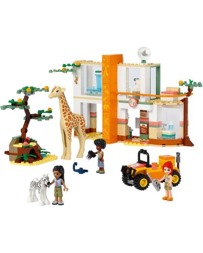 Κατασκευή Lego Friends - Κατασκήνωση άγριων ζώων της Μία (41717) - 3