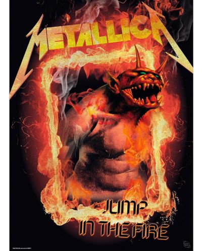 Μίνι σετ αφίσας GB eye Music: Metallica - Kill'Em All &Jump in the Fire - 2