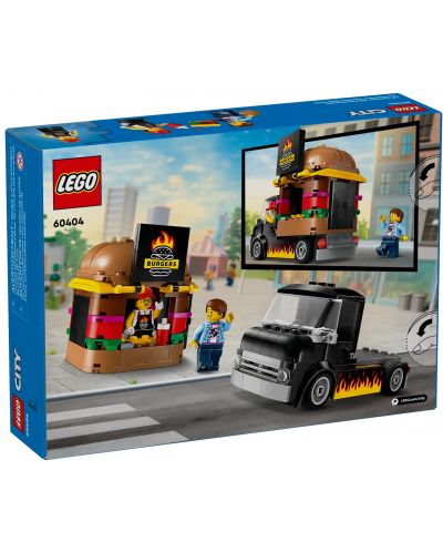 Κατασκευαστής LEGO City - Φορτηγό για burger (60404) - 2