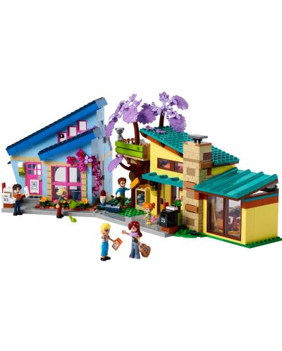 Κατασκευαστής LEGO Friends - Τα σπίτια της οικογένειας Ollie και Paisley(42620) - 2