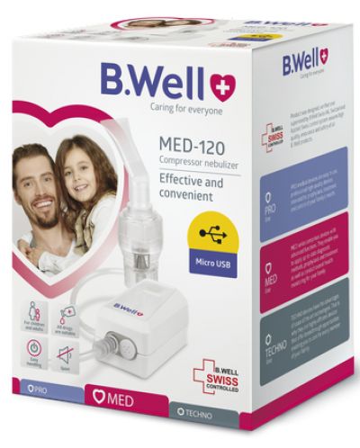 Συμπιεστής εισπνευστήρας B.Well - Med-120 - 4