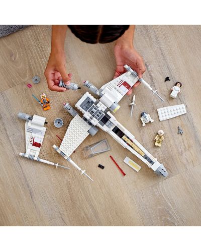 Κατασκευαστής Lego Star Wars - Luke Skywalker's X-Wing Fighter (75301) - 6
