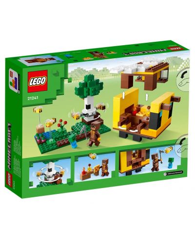 Κατασκευαστής LEGO Minecraft - Το σπίτι των μελισσών (21241) - 2