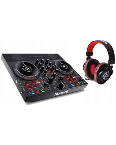 Σετ για DJ Numark - Party Mix Live HF175,μαύρο/κόκκινο - 3