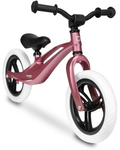 Ποδήλατο για ισορροπία Lionelo - Bart, ροζ μεταλλικό - 1