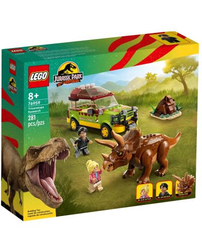Κατασκευαστής LEGO Jurassic World - Μελέτη για το Triceratops (76959) - 1