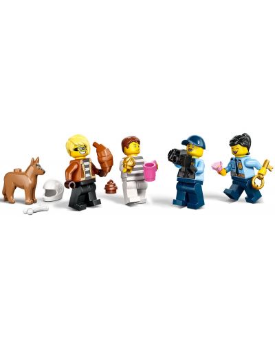 Κατασκευαστής LEGO City - Καταδίωξη με αστυνομικό τμήμα (60370) - 5