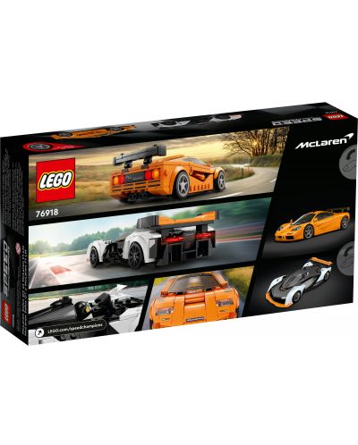 Κατασκευαστής LEGO Speed Champions - McLaren Solus GT & McLaren F1 LM (76918) - 9
