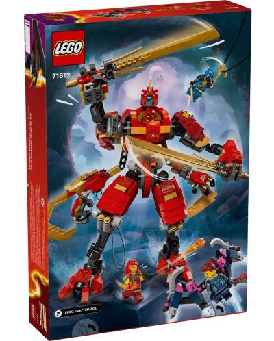 Κατασκευαστής LEGO Ninjago -  Kai's Ninja Climber Mech(71812) - 2