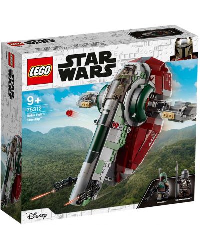 Κατασκευαστής Lego Star Wars - Boba Fett’s Starship (75312) - 1