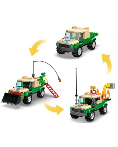 Κατασκευή Lego City - Αποστολές διάσωσης άγριας ζωής (60353) - 3